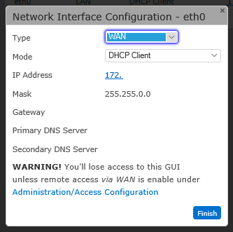 Network Interfaces Configuration - eth0